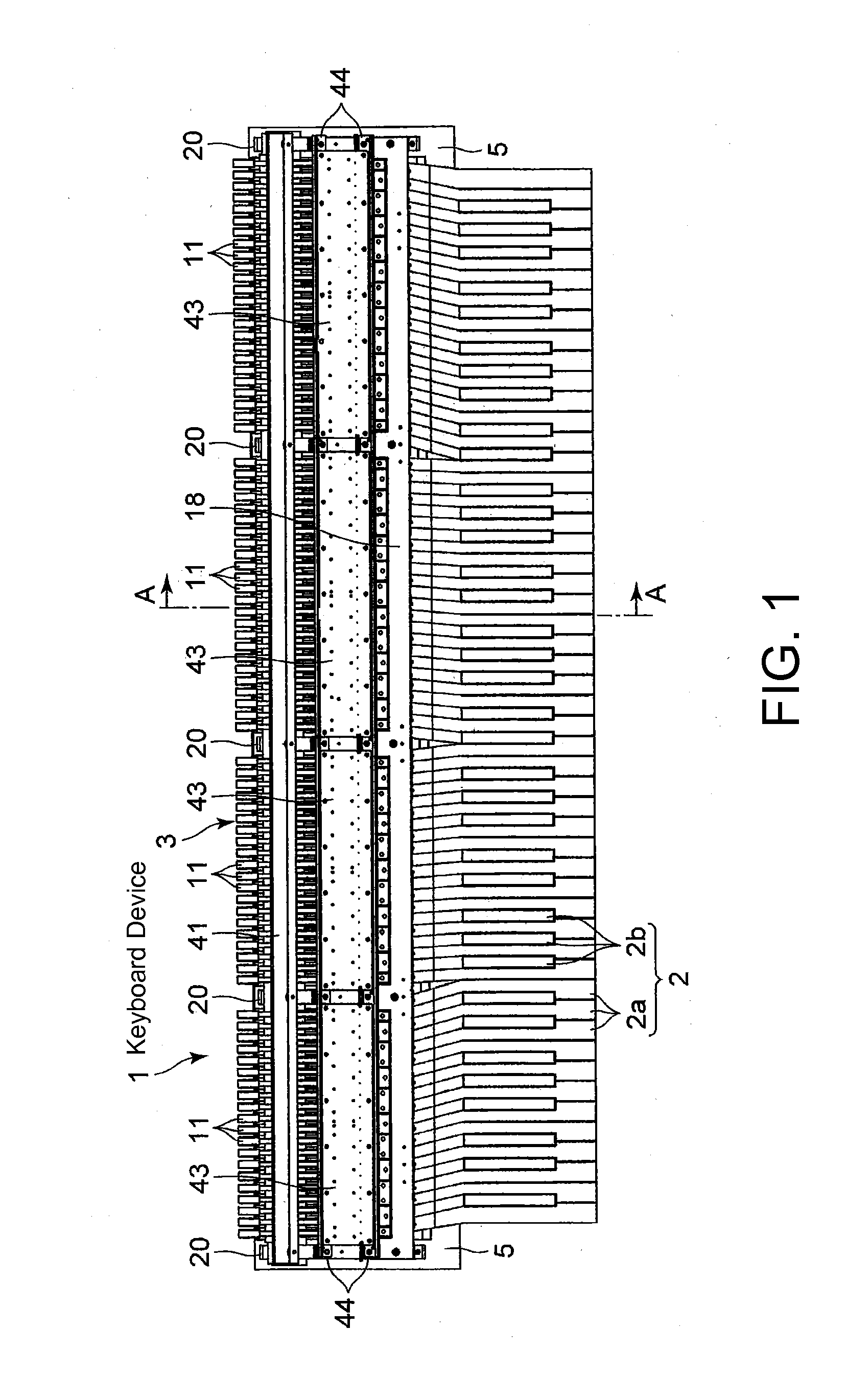 Keyboard device and keyboard instrument