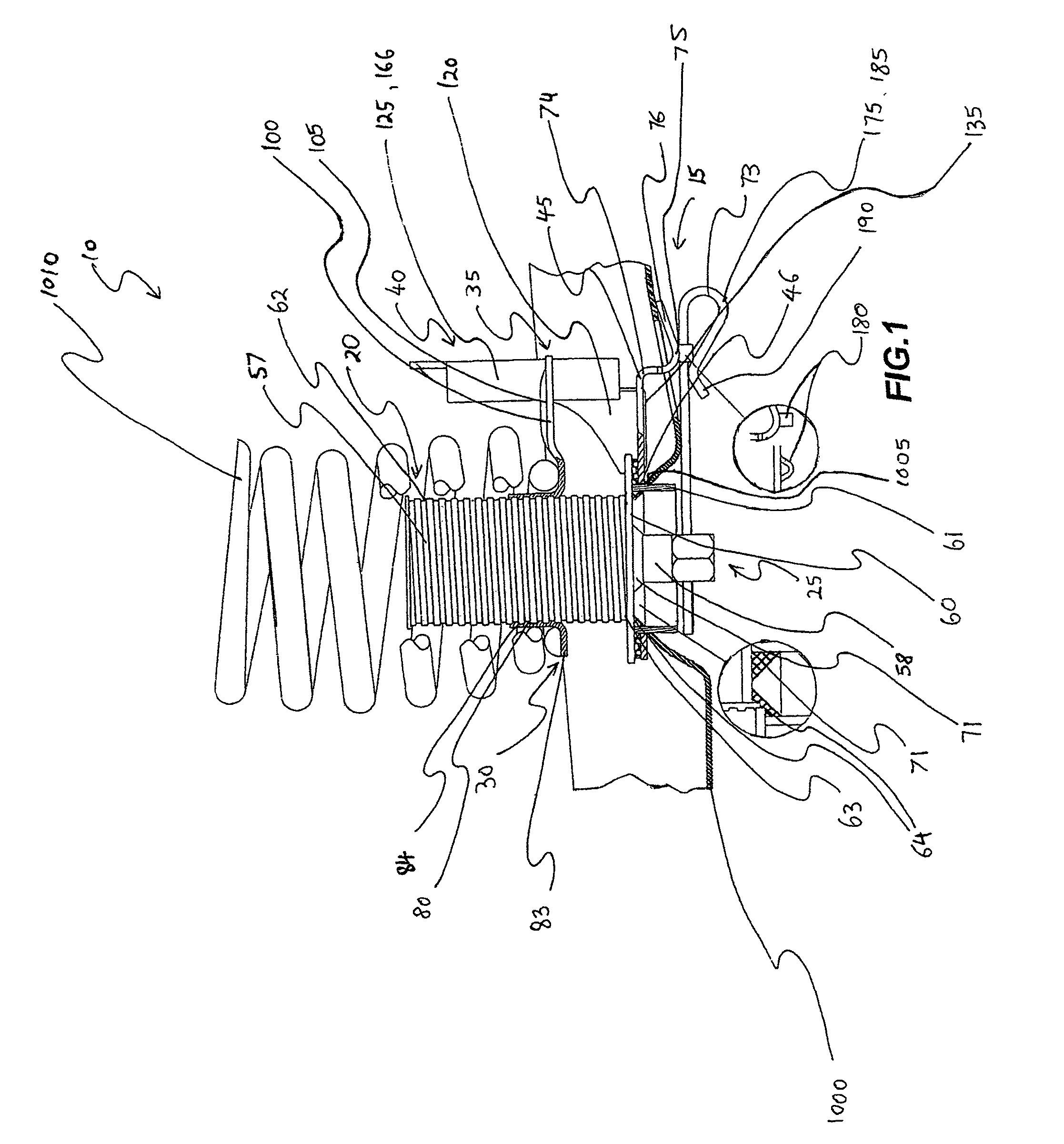 Suspension height adjustment mechanism