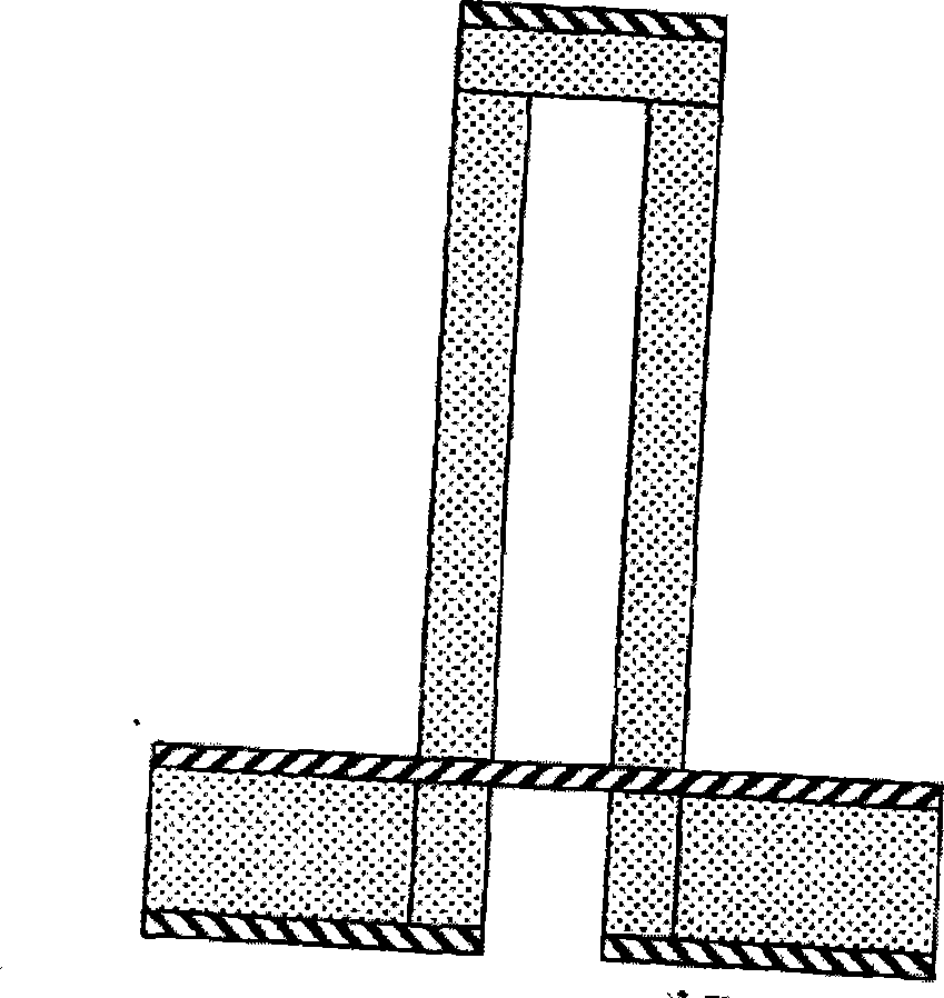 Micro scroll vane and method for producing micro scroll vane substrates