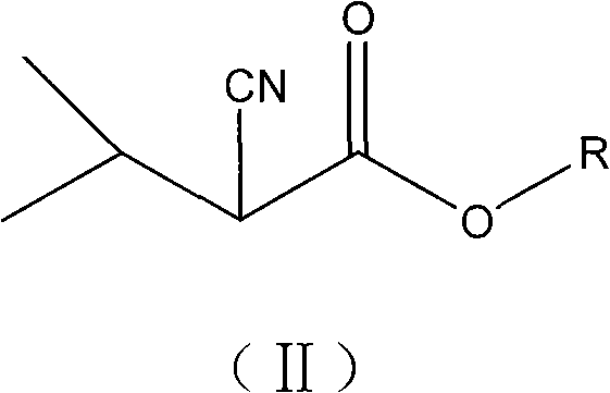 2,3-diisopropyl-2.3-dicyano-diethyl succinate compound, preparation method and application thereof