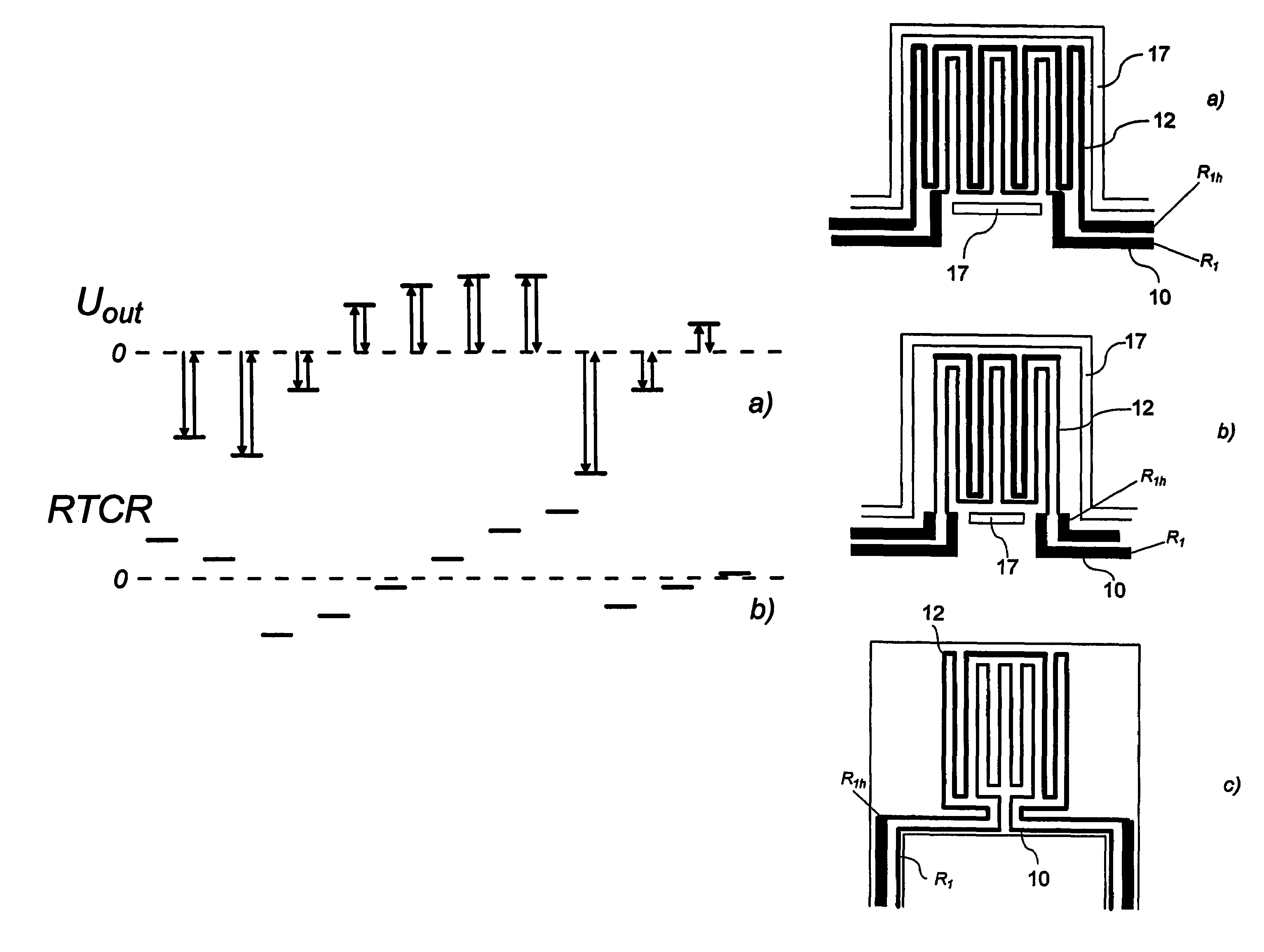 Method for adjusting an output parameter of a circuit