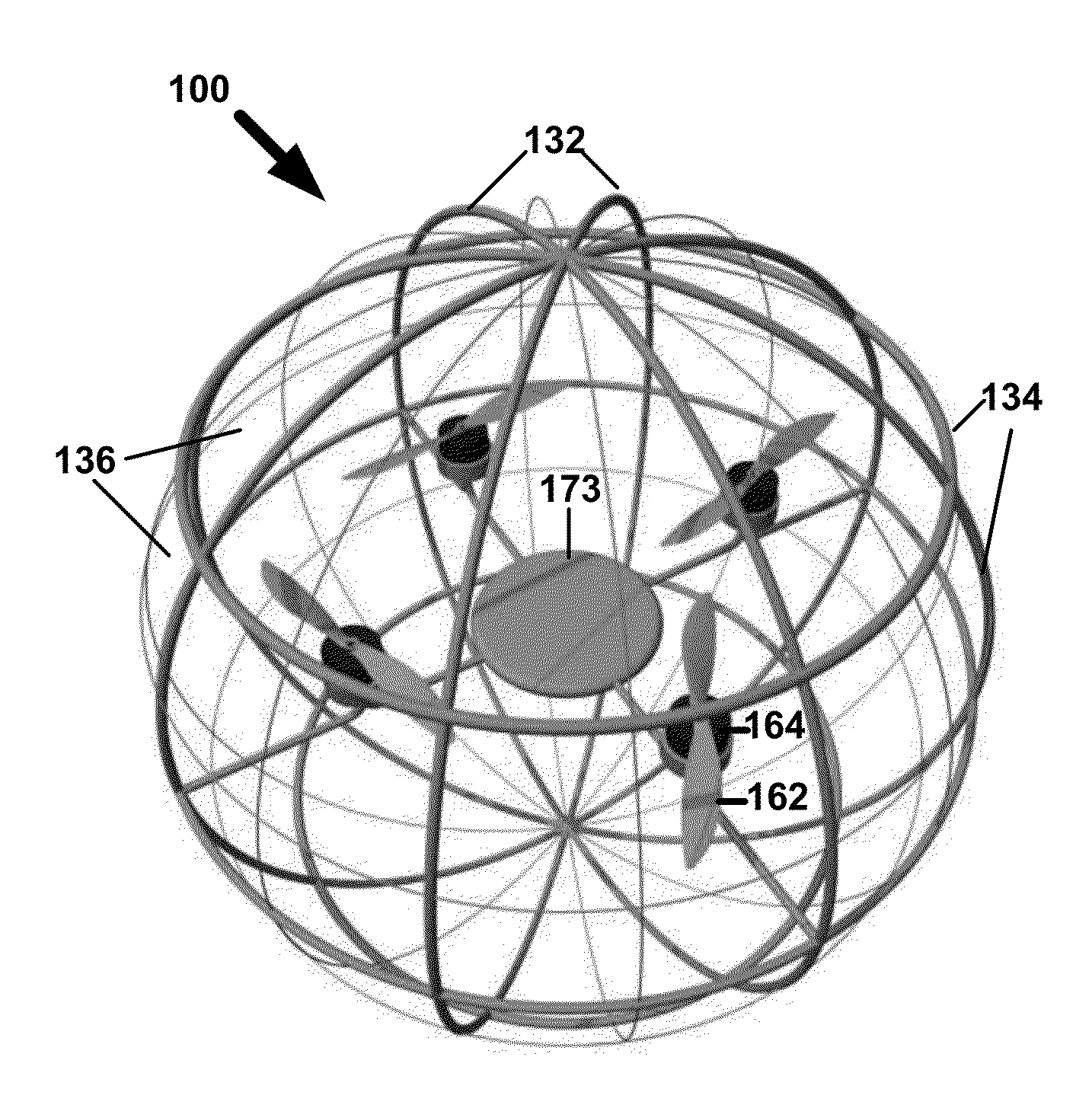 Enclosed drone apparatus and method for use thereof