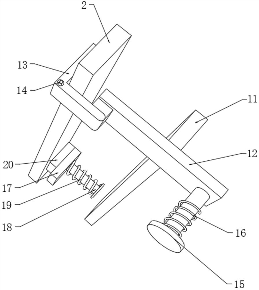 Movable vertical sound box convenient to disassemble and maintain