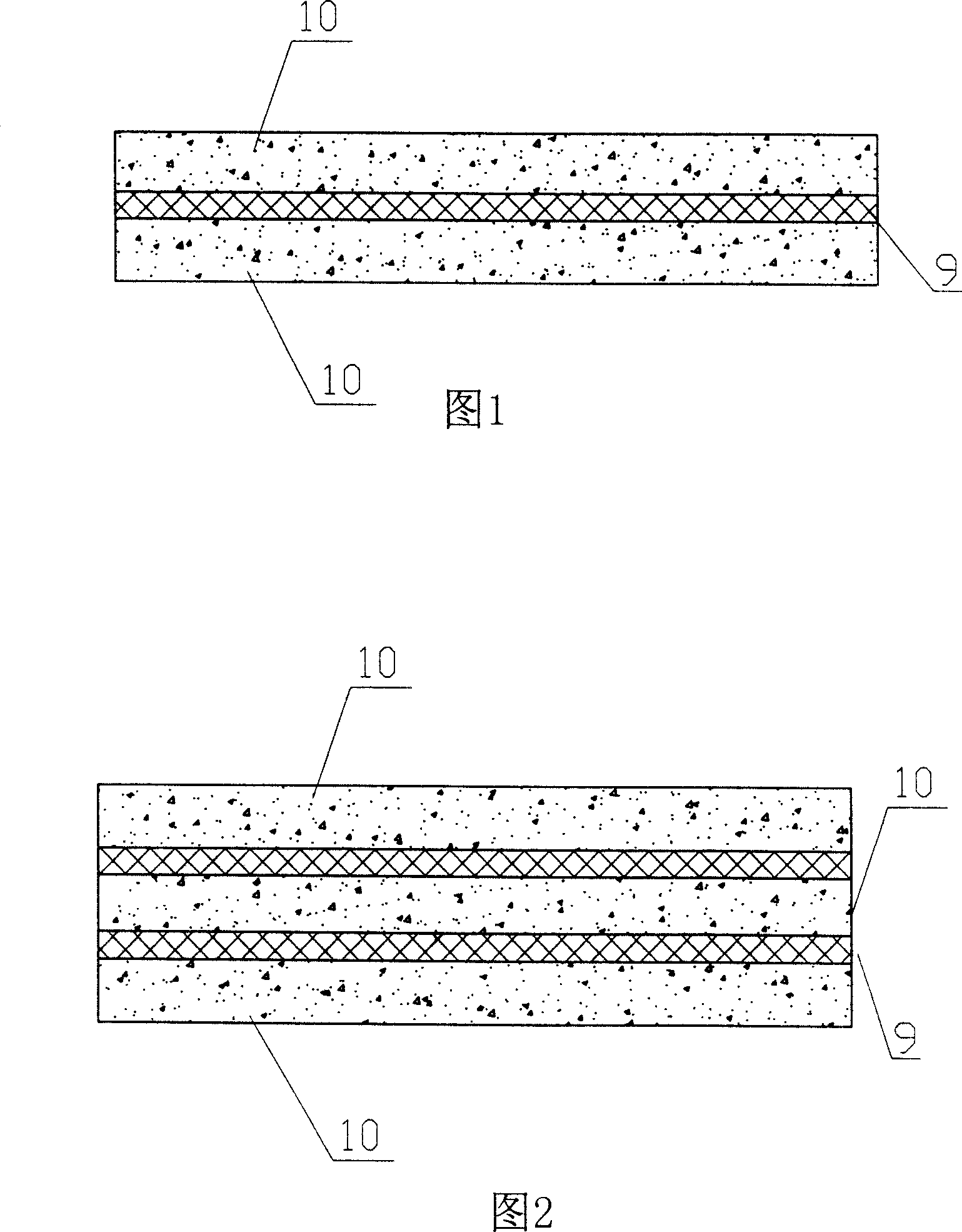 Wood-plastic formwork for construction engineering