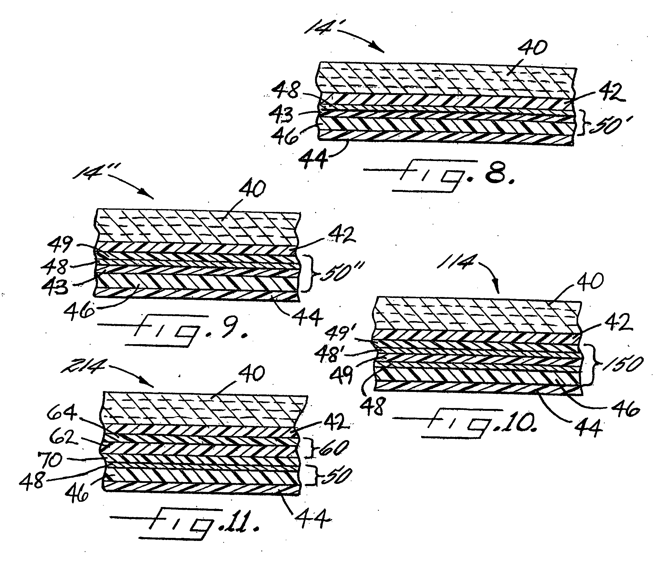 Composite container having an electromagnetic surveillance device