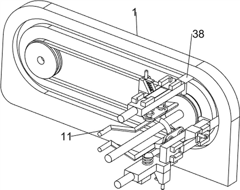 Art knife mounting equipment