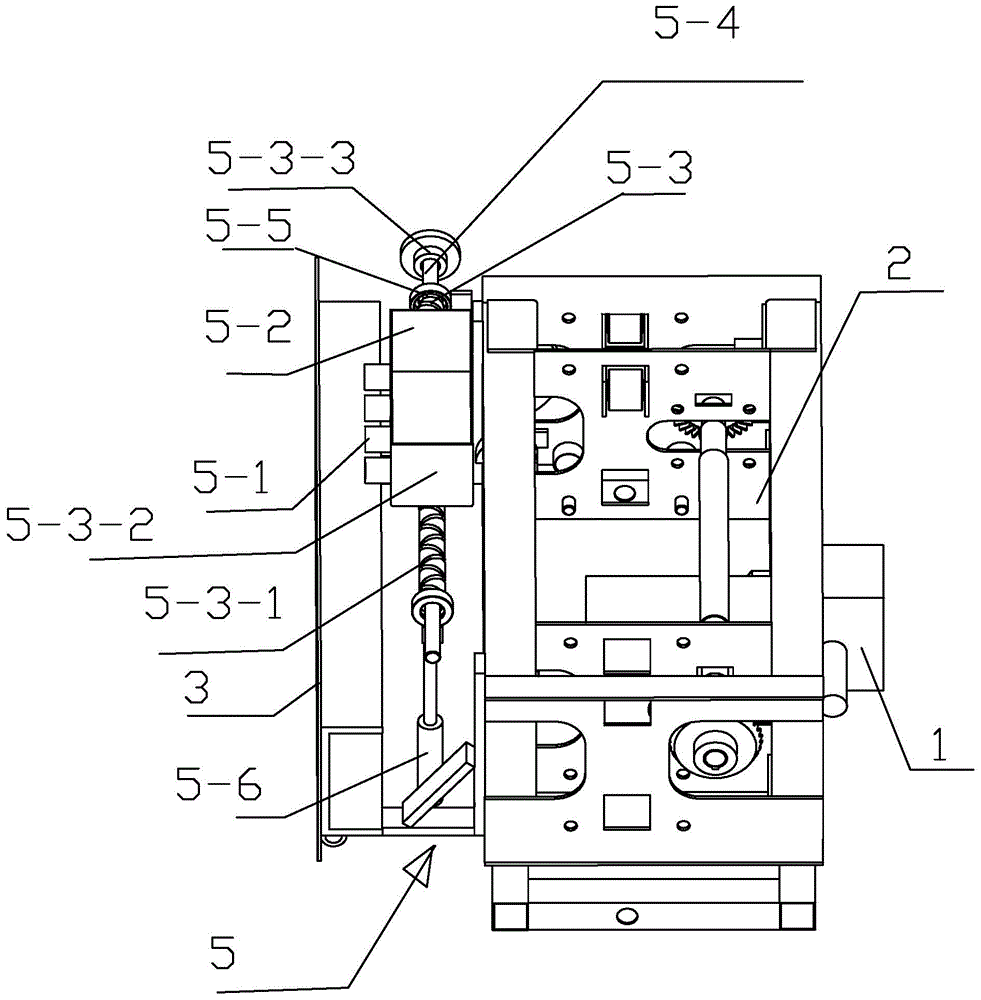 Swash plate type mortar sucking and discharging spraying pasting machine