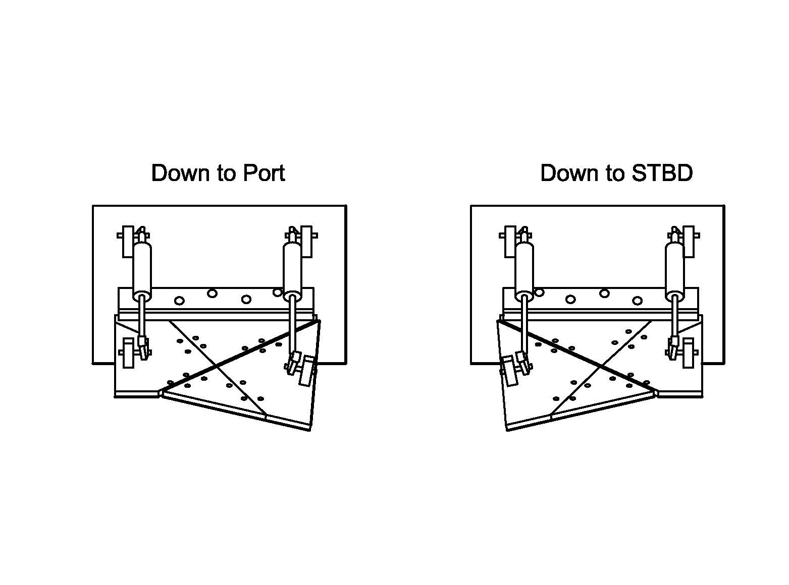 Variable trim deflector system and method for controlling a marine vessel