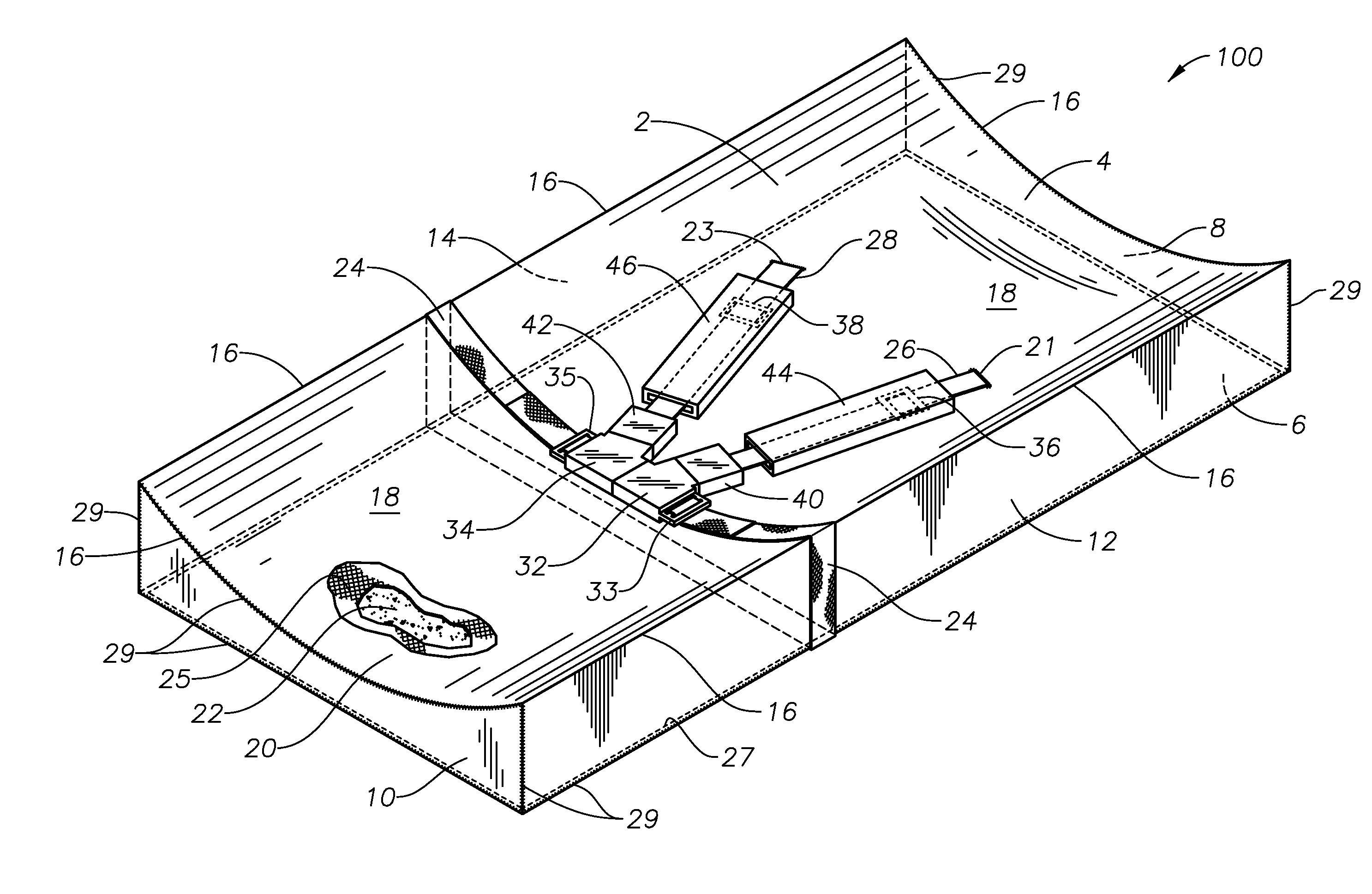 Infant changing pad