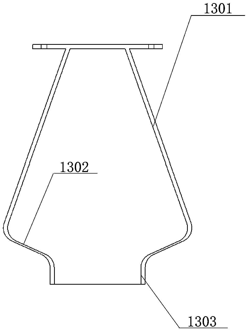 A fixed-bed pure oxygen continuous gasification device and process suitable for various coal qualities