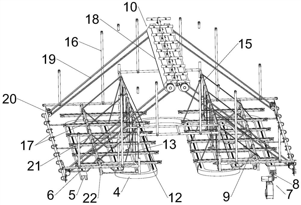 Agricultural ecological greenhouse capable of reducing human participation