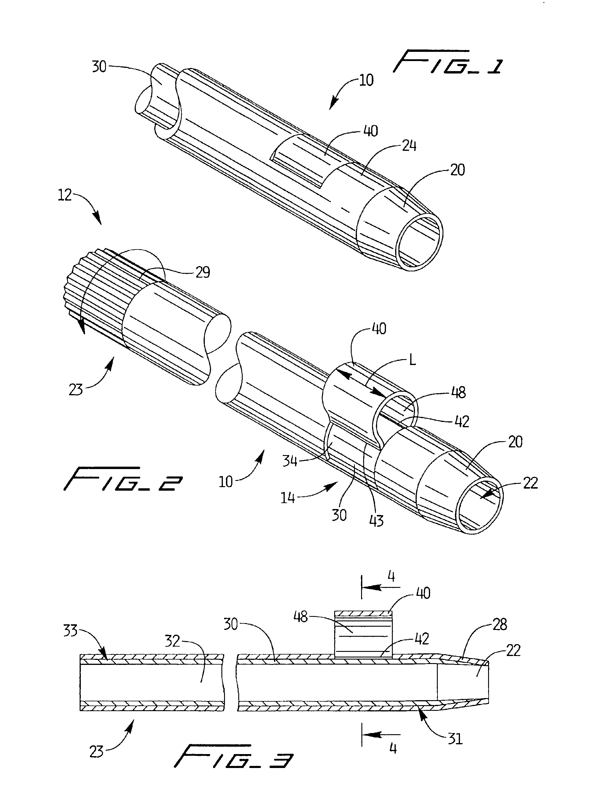 Introducer sheath with retainer and radiopaque insert