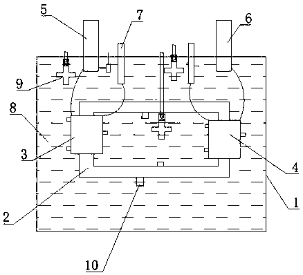 Transformer oil temperature detection system