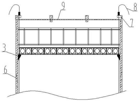 High-altitude construction method of multi-storey, long-span and heavy-duty concrete structures