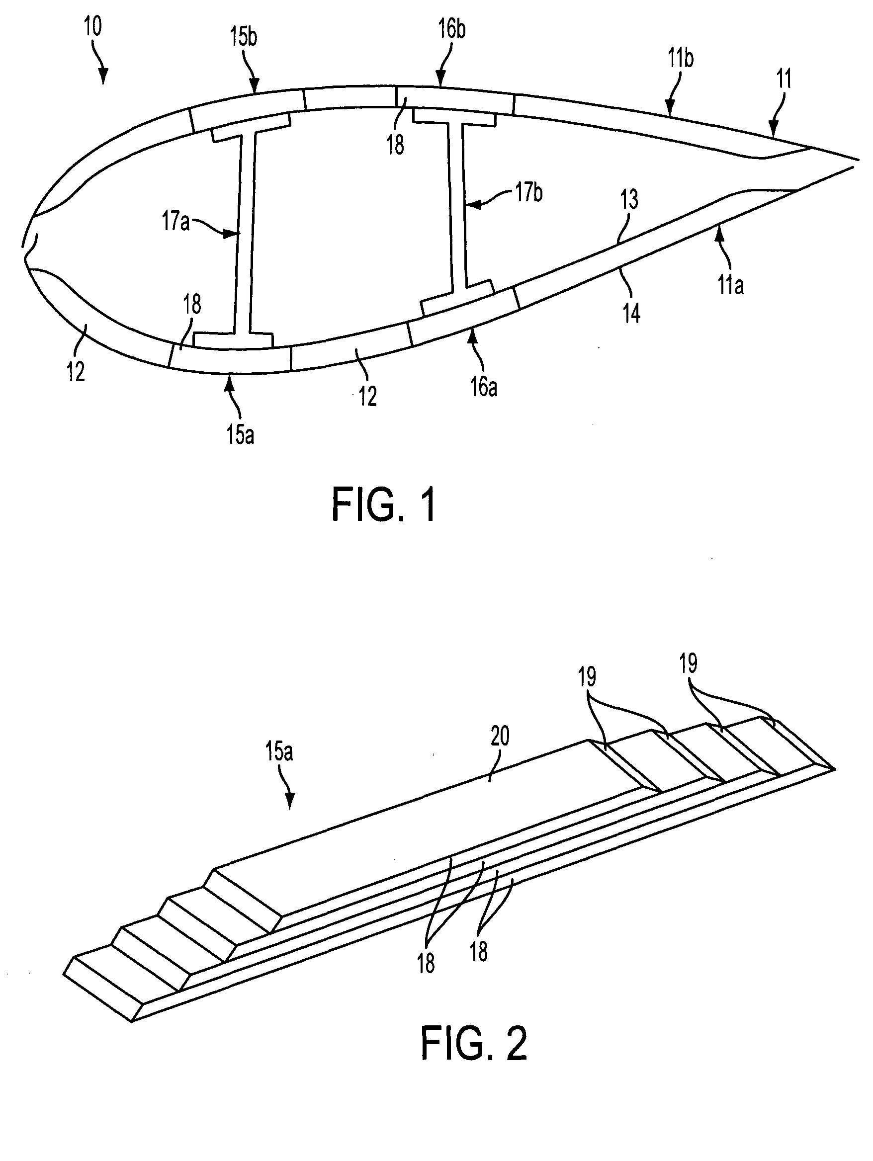 Reinforcing strip for a wind turbine blade