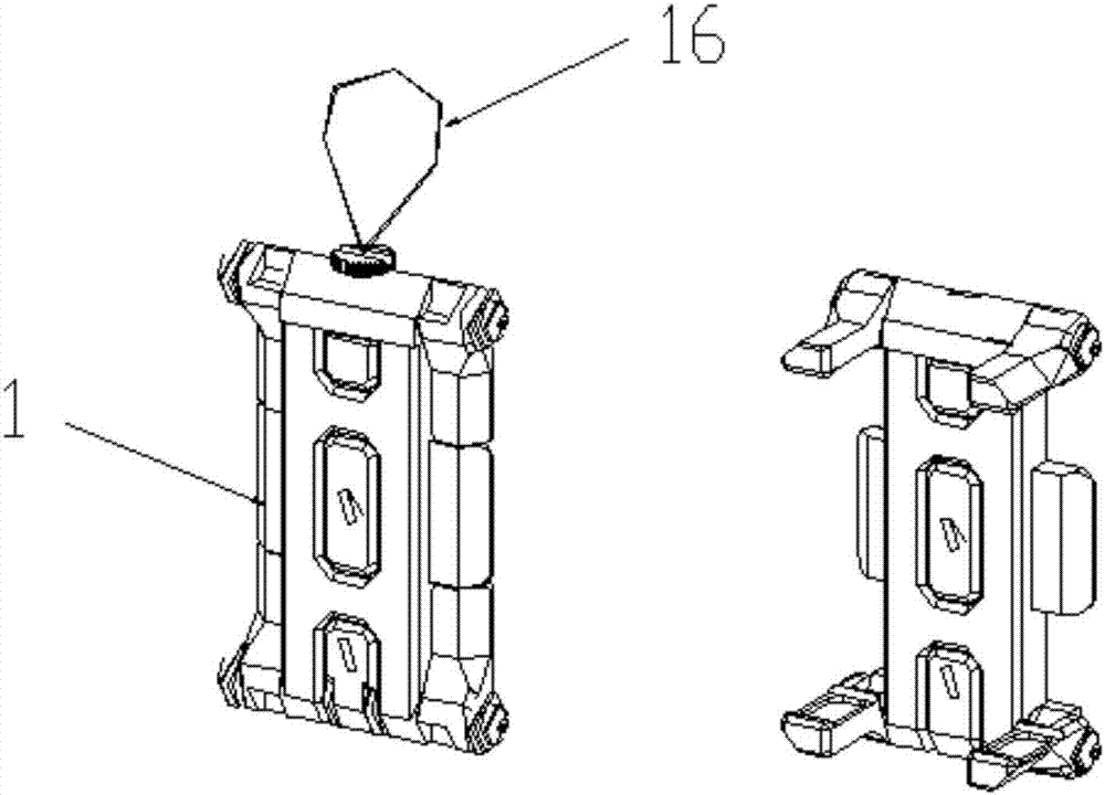 Multi-functional folding mobile phone holder