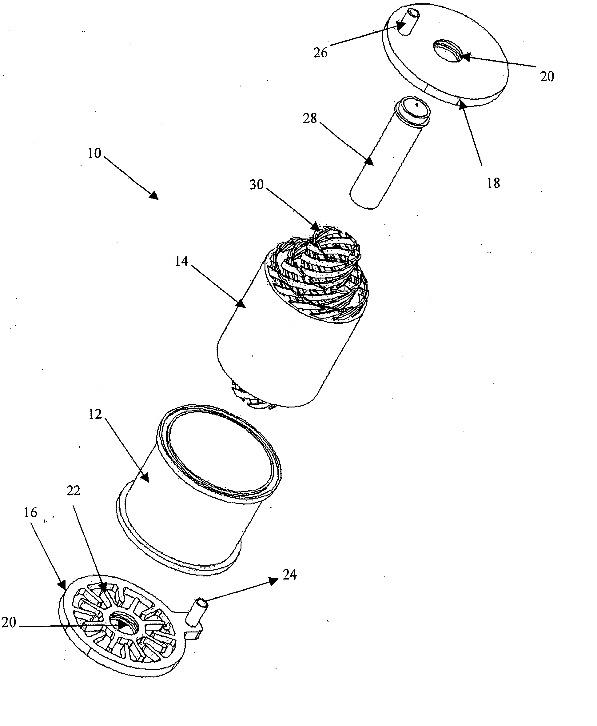 Electromagnet having spacer for facilitating cooling and associated cooling method