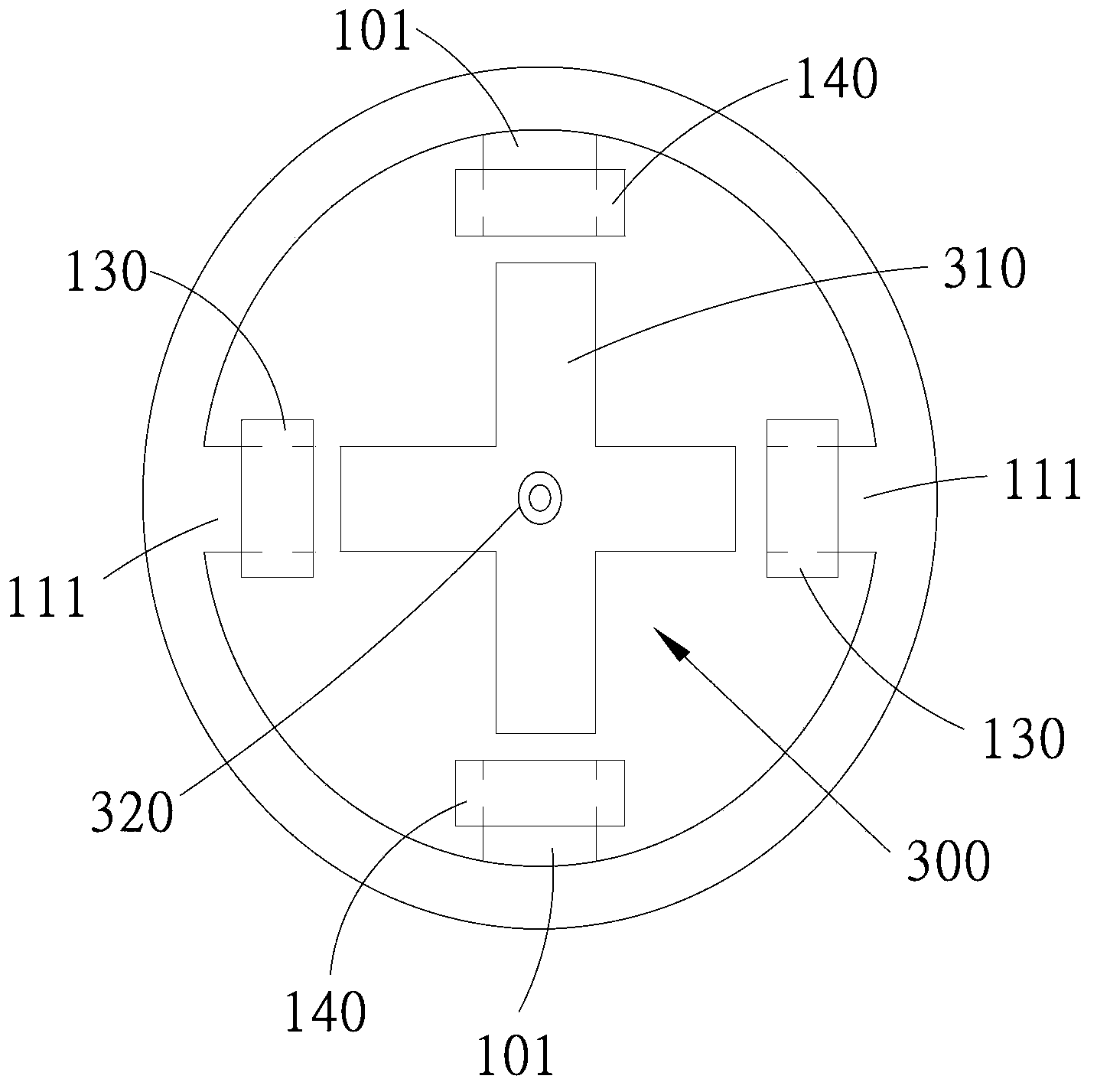 Salient pole type linear motor and reciprocating type double-piston compressor