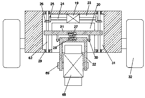 Underground cable trenching and laying machine