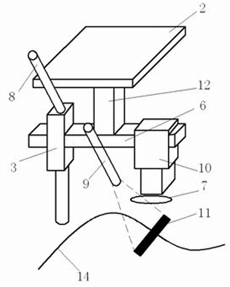 Switching macro micro laser high-speed cutting machine tool