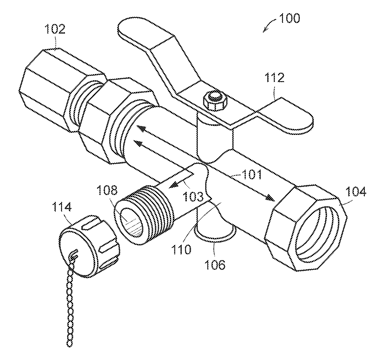 System for controlling fluid flow to an appliance