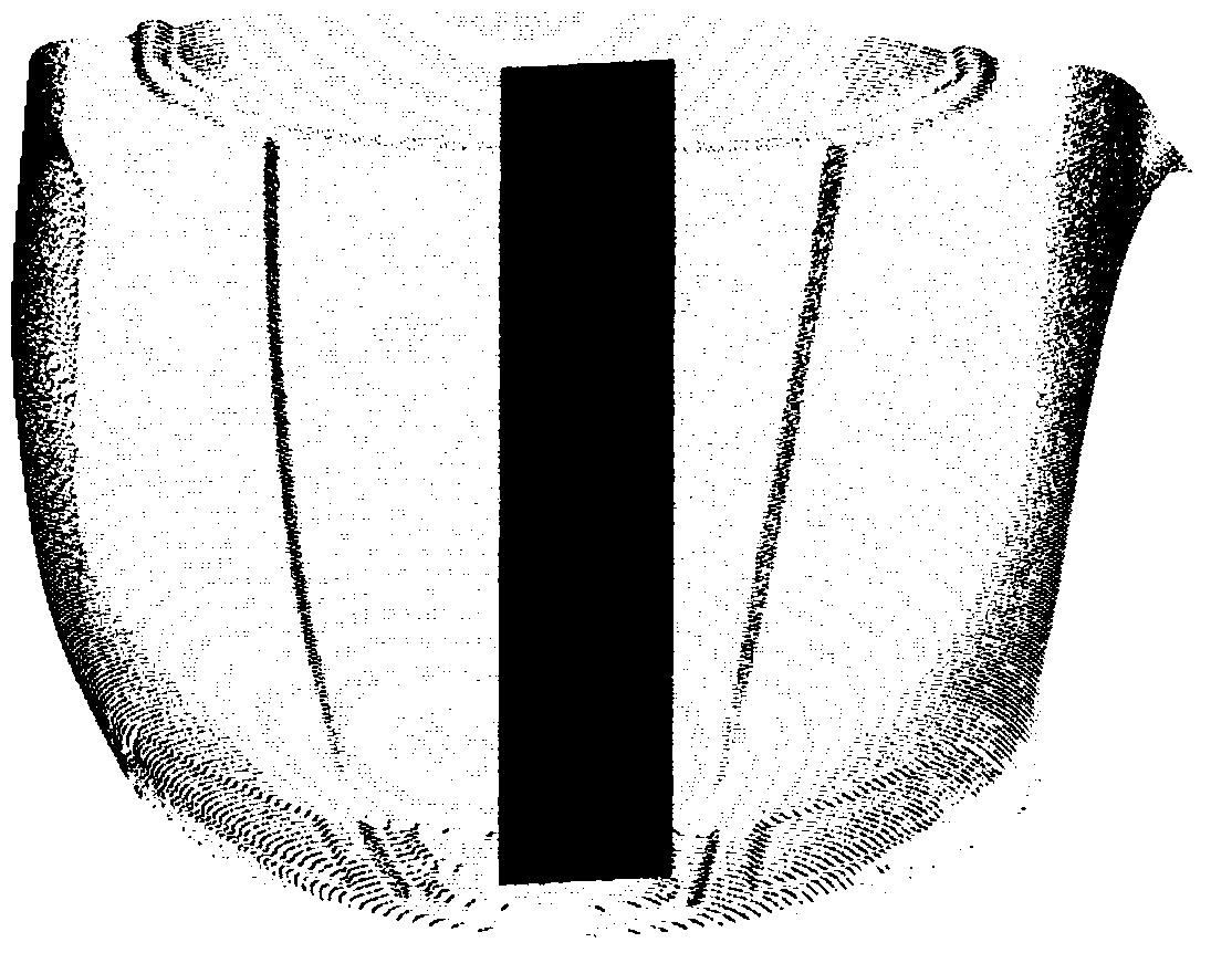 Method for computing accurate mirror symmetry of three-dimensional complex model on basis of internal implication transformation