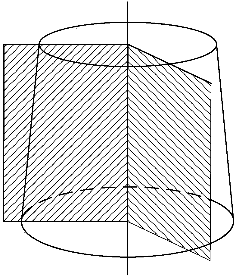 Method for computing accurate mirror symmetry of three-dimensional complex model on basis of internal implication transformation