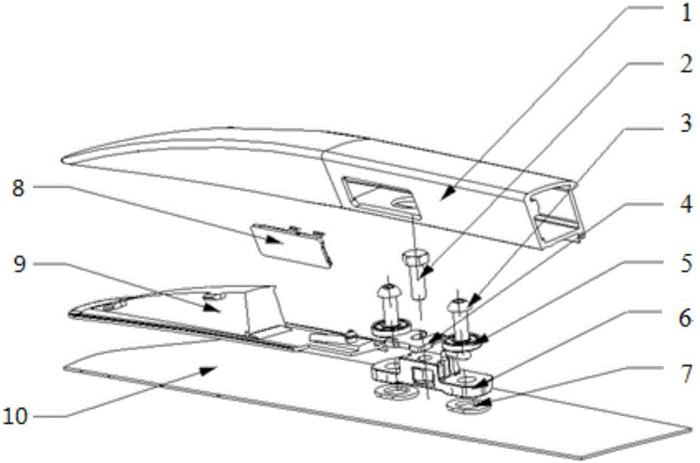 Automobile baggage rack