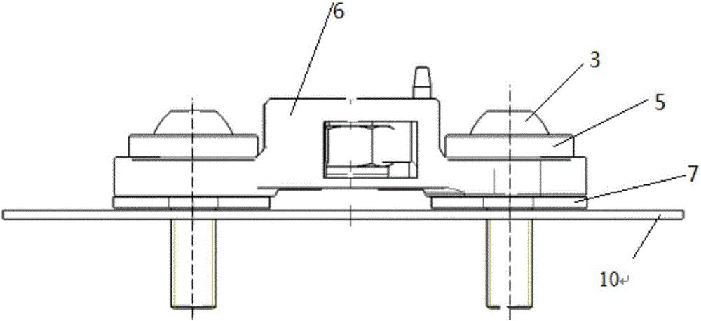 Automobile baggage rack