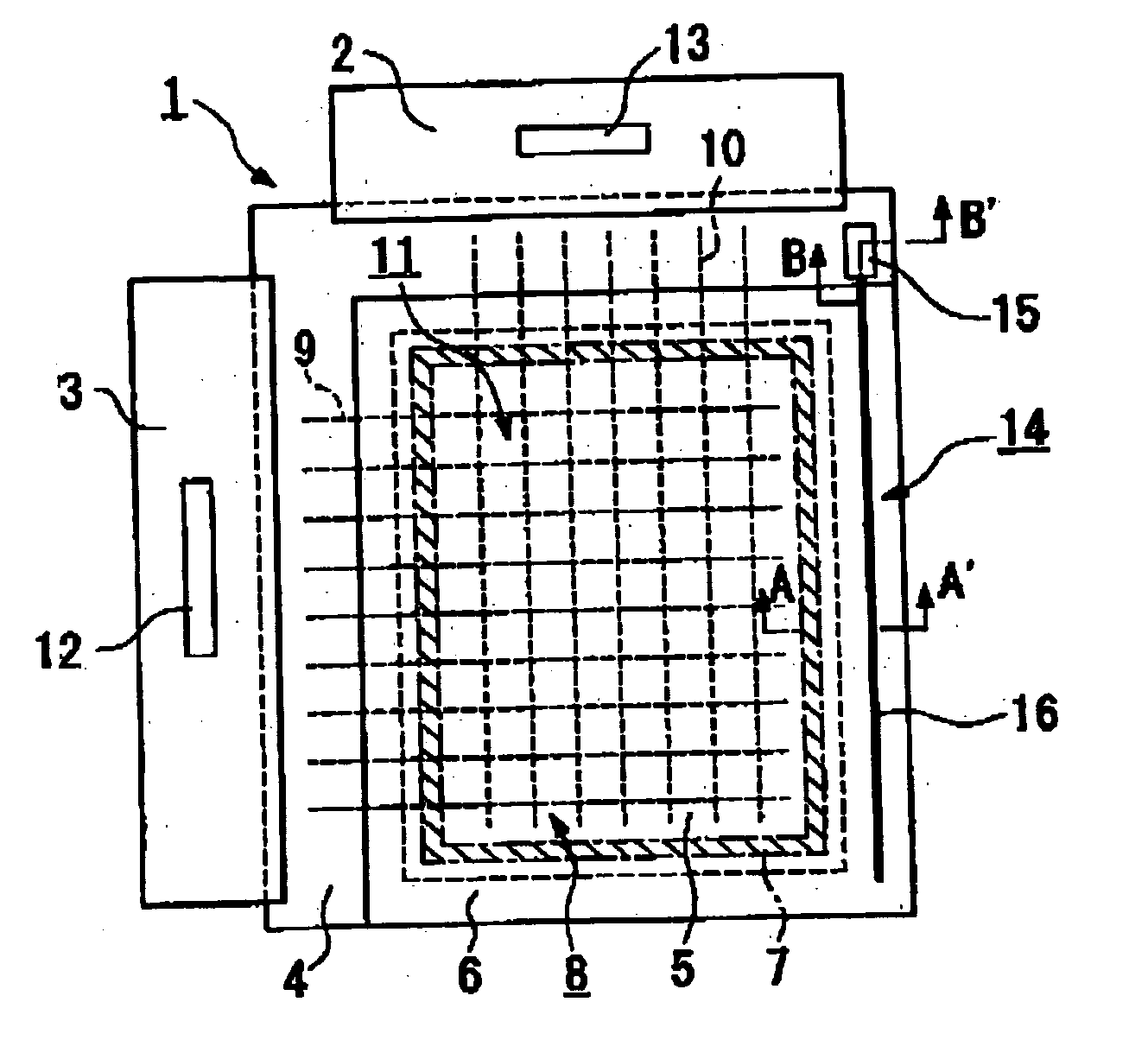 Display device and electronic apparatus