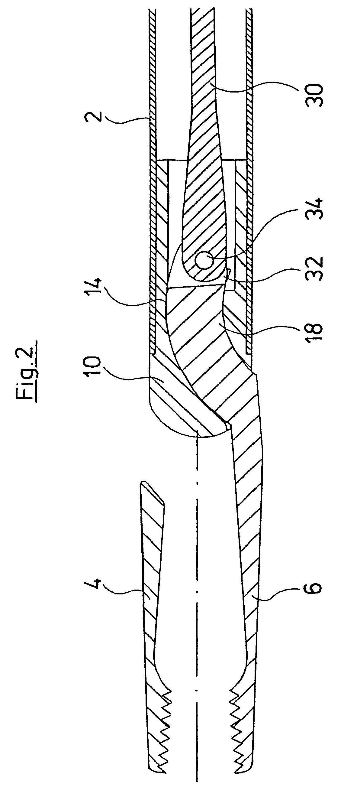 Instrument for minimal invasive surgery