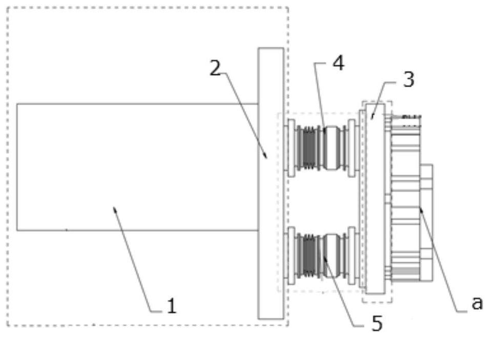 Separation insulation phase change radiator and heat dissipation method thereof