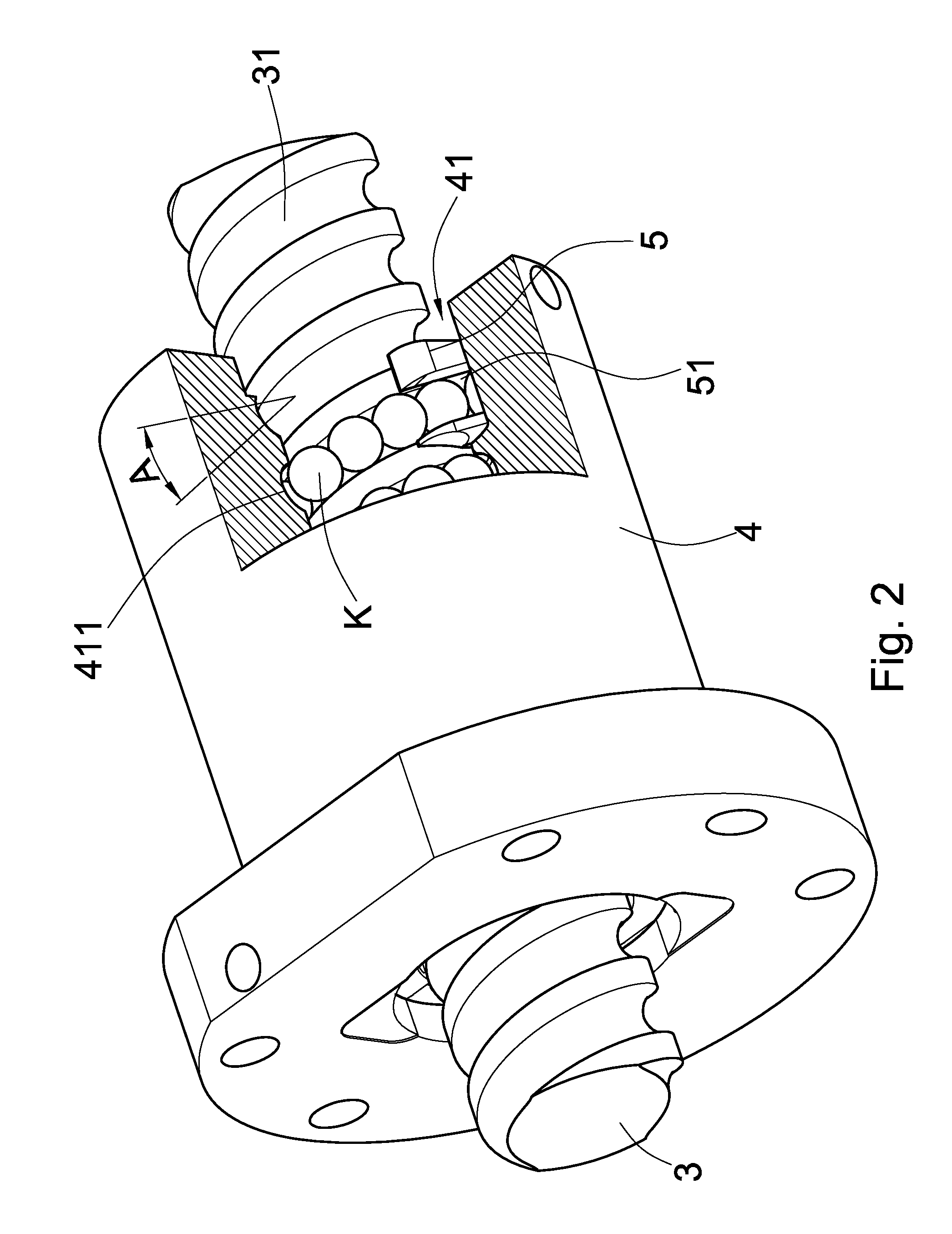 Circulation element for ball screw