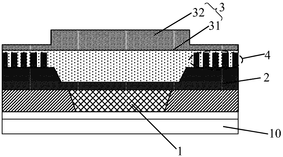 Organic light emitting diode (OLED) substrate and display device