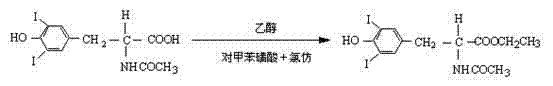 Improved L-thyroxine sodium synthesis method