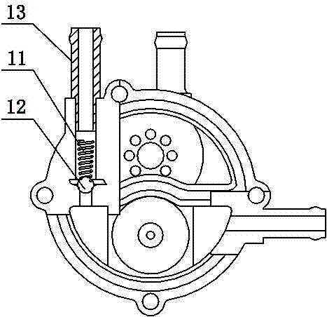 Fuel pump with safety valve