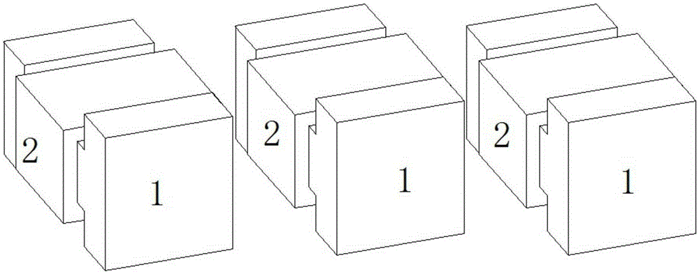 Double-face double-magnetic-circuit transverse flux linear permanent magnet motor