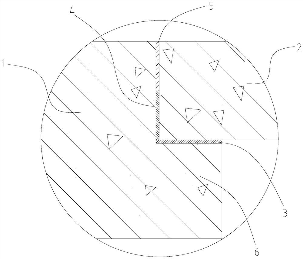 Assembly type middle plate structure of subway station and construction method of assembly type middle plate structure