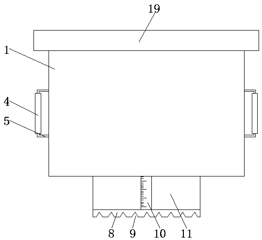 Electronic organ supporting frame with height convenient to adjust