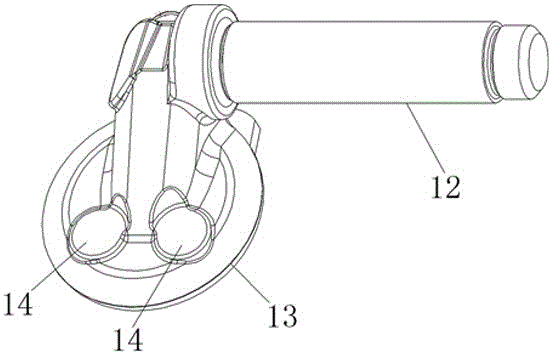 Special fixture for machining the round cap of special-shaped integrated parts