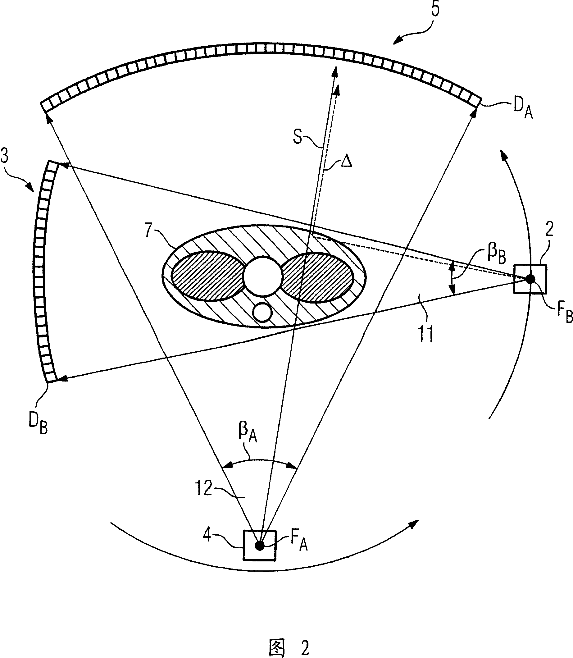 Method for scattered radiation correction of a CT system