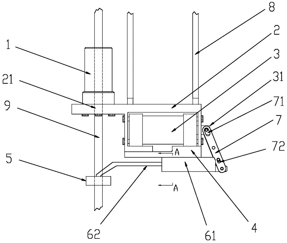 Eddy current detection device for fuel rod