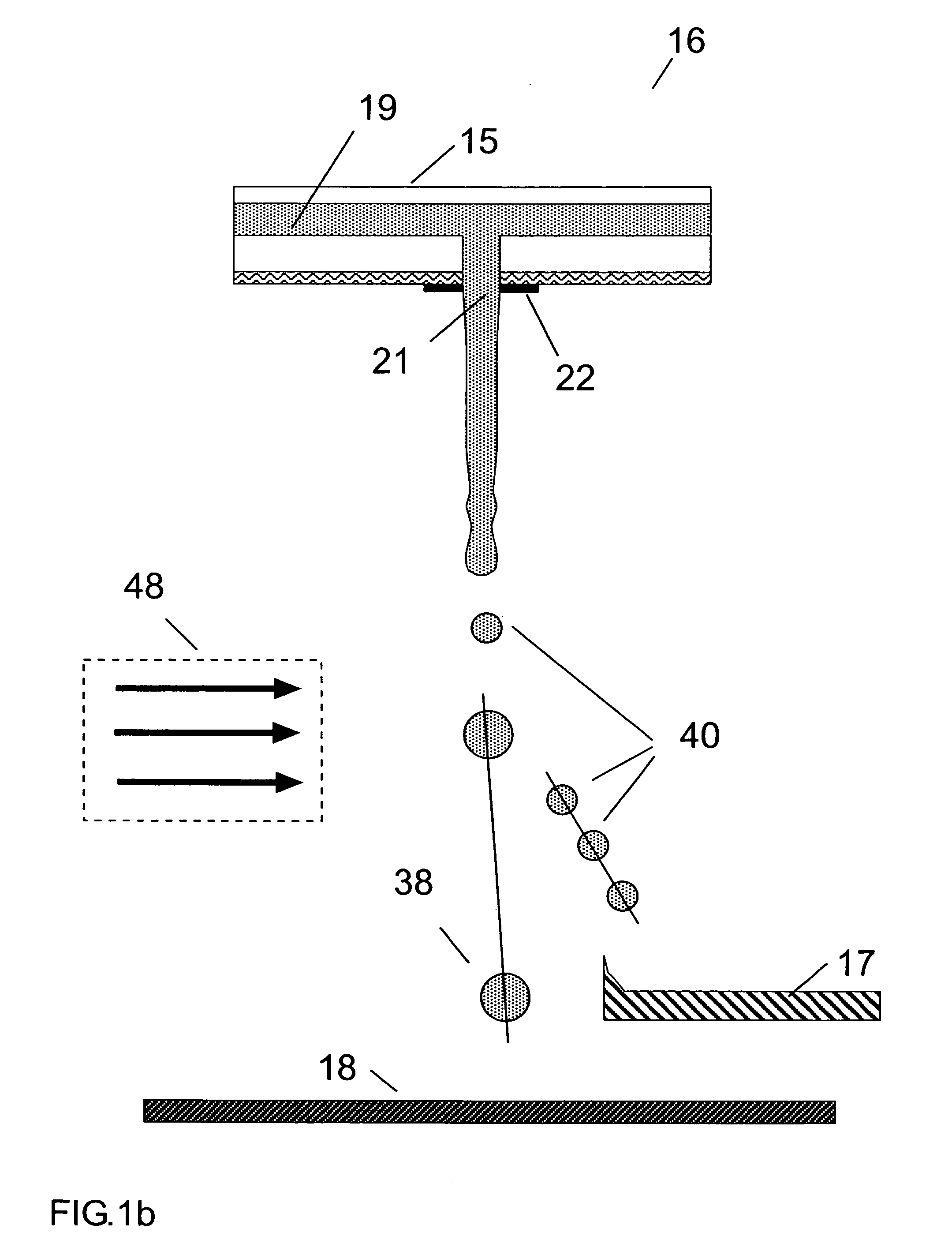 Continuous inkjet printer having adjustable drop placement