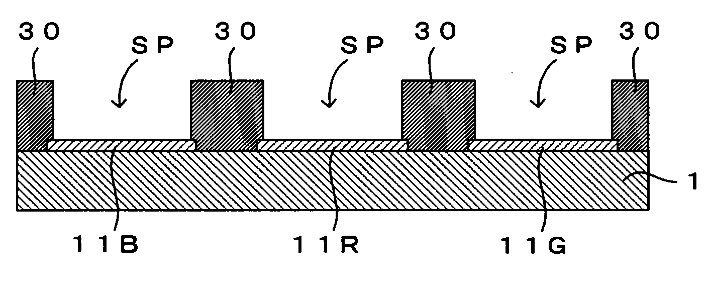 Substrate for organic EL and method for manufacturing the same