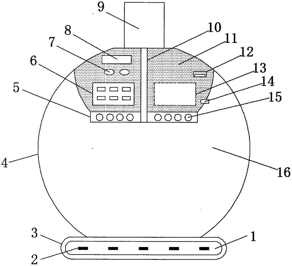 Electric heating magnet therapeutic cupping device