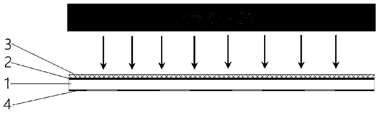 Hollow oblique metal microneedle array and manufacturing method thereof based on SU-8 mold