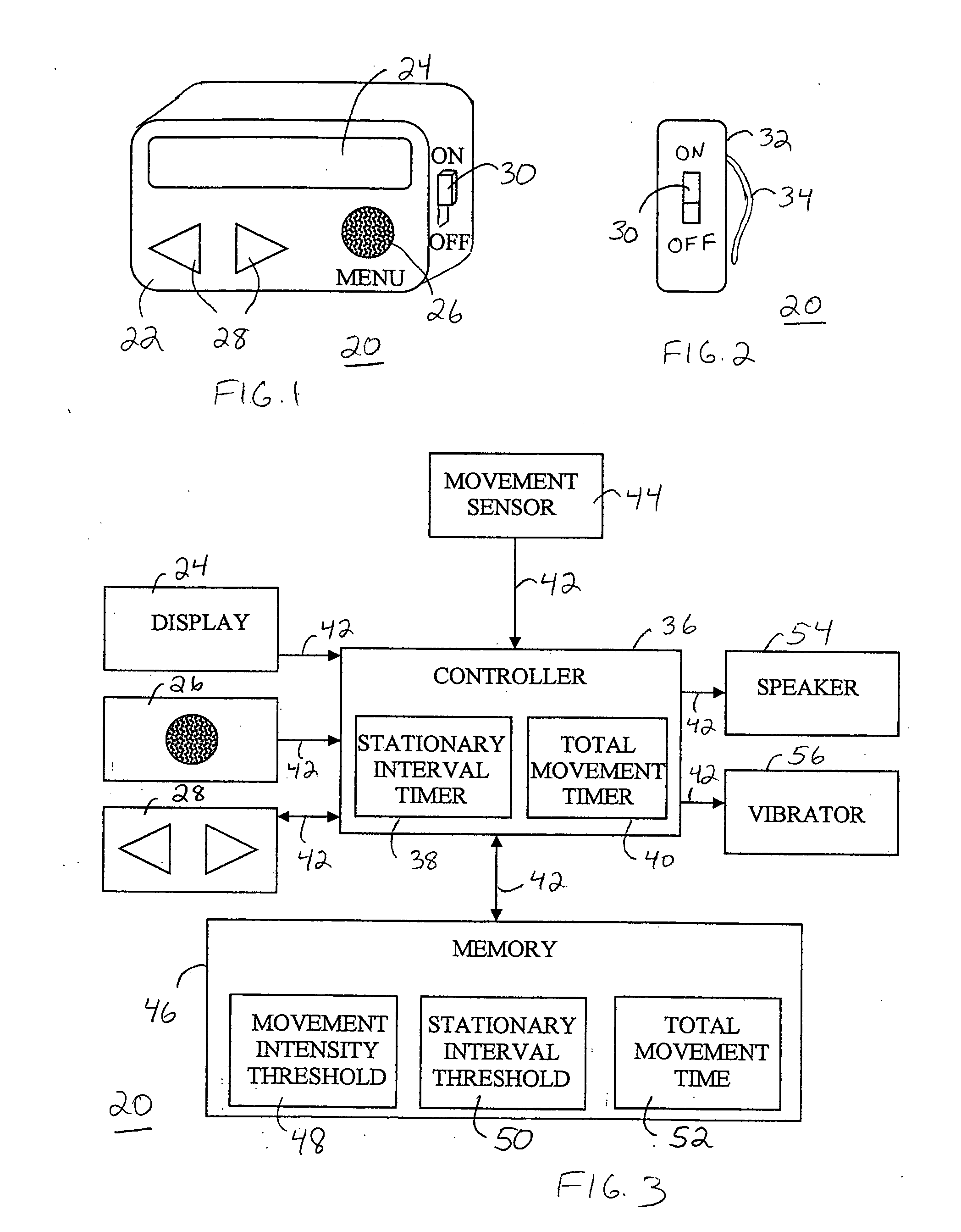 Activity monitoring device and weight management method utilizing same