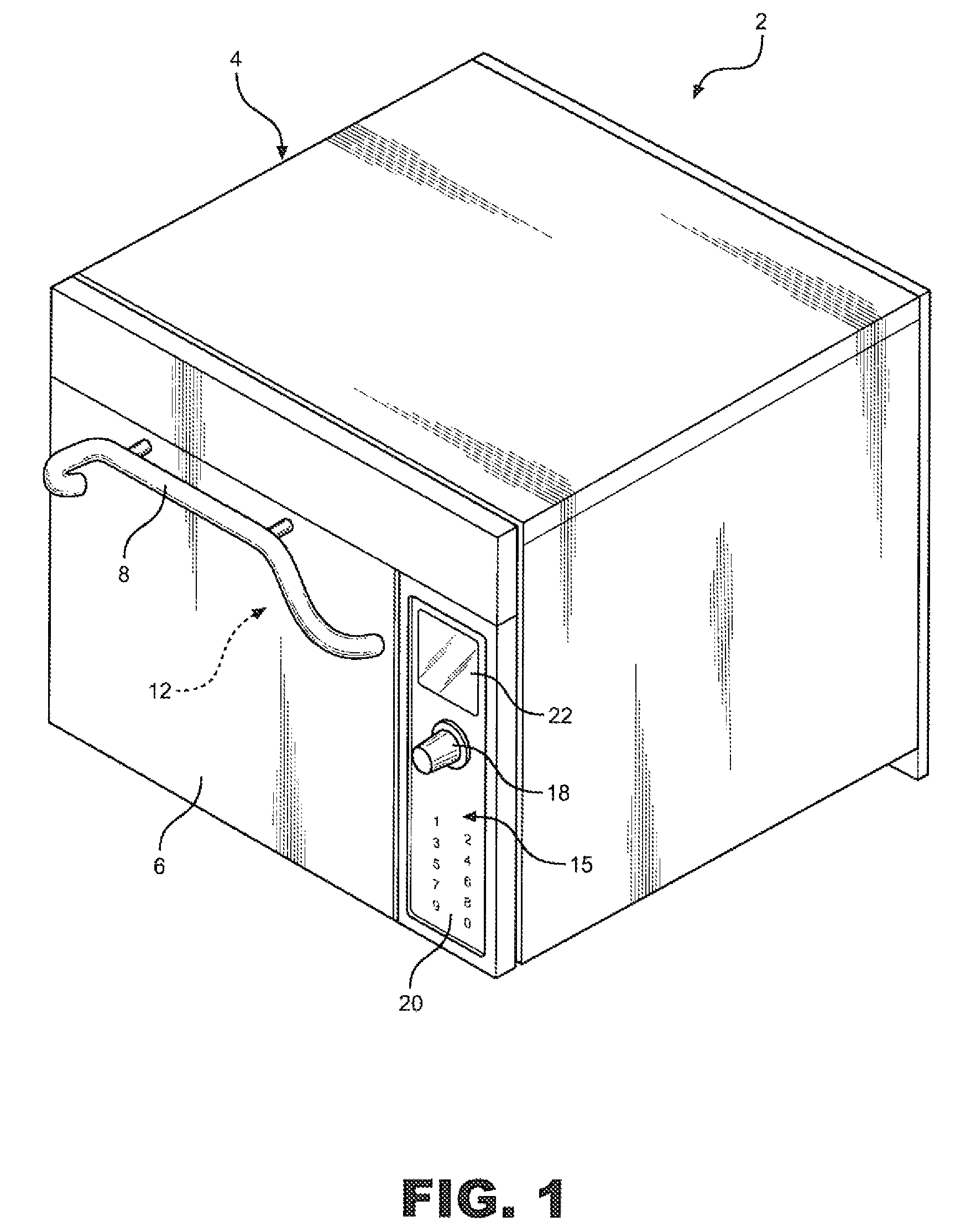 Temperature control for cooking appliance including combination heating system