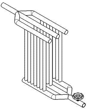 Solar collector-oven combined clothes drying device