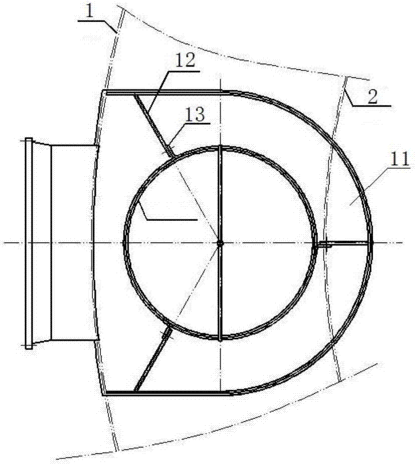 Desulphurization regeneration tower electric liquid level adjusting device, and regeneration tower working method